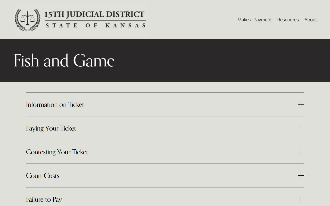 Sheridan County traffic court records official fish and game source